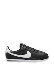 Nike Black Youth Cortez Trainers - Image 6 of 9