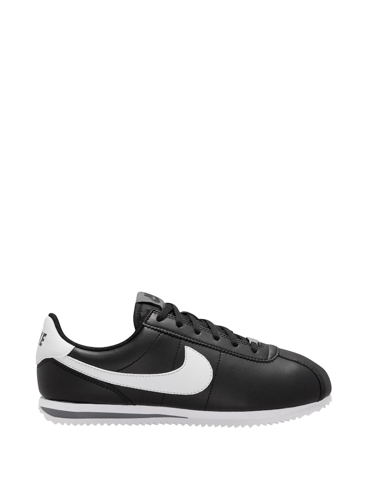 Nike Black Youth Cortez Trainers - Image 6 of 9