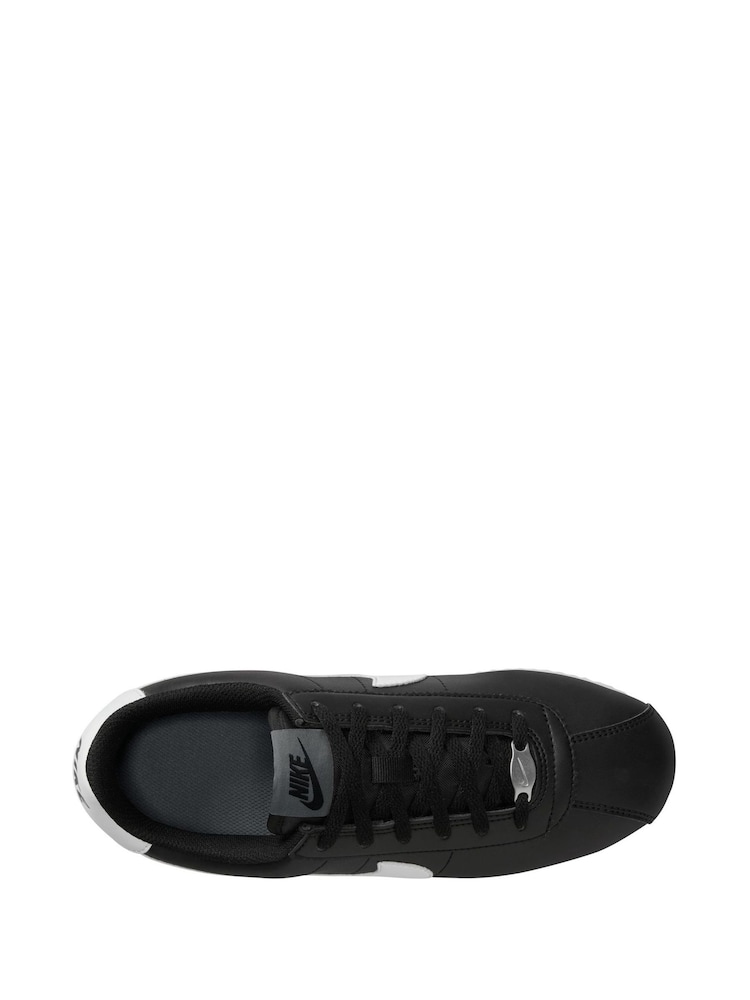 Nike Black Youth Cortez Trainers - Image 8 of 9