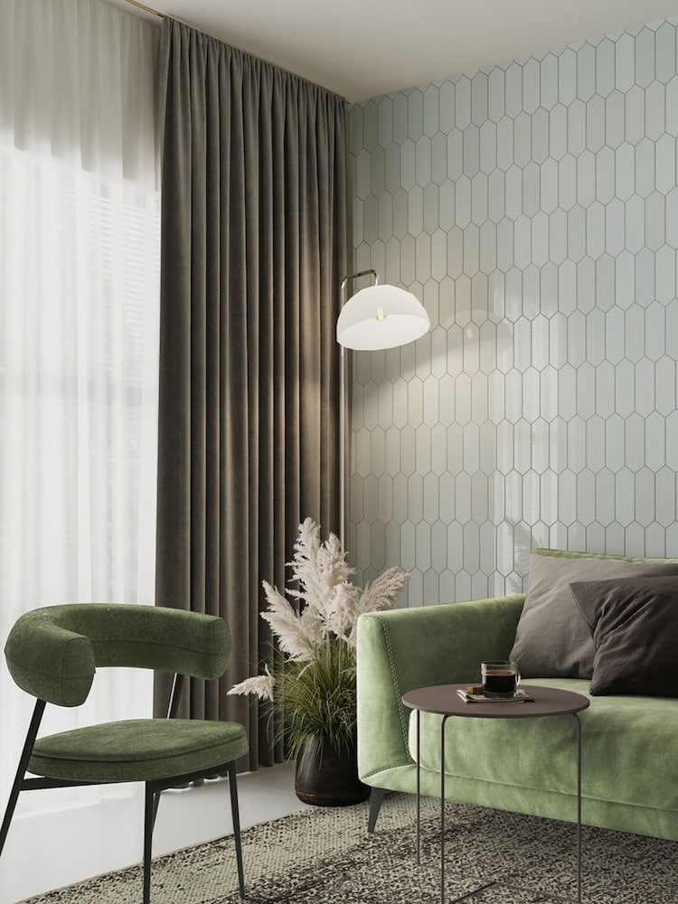 Asiatic Rugs Green Elodie Rug - Image 1 of 4