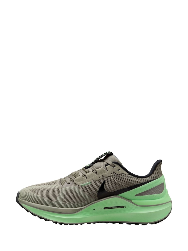 Nike Black Structure 25 Road Running Trainers - Image 2 of 4 Nike Black Structure 25 Road Running Trainers - Image 2 of 4