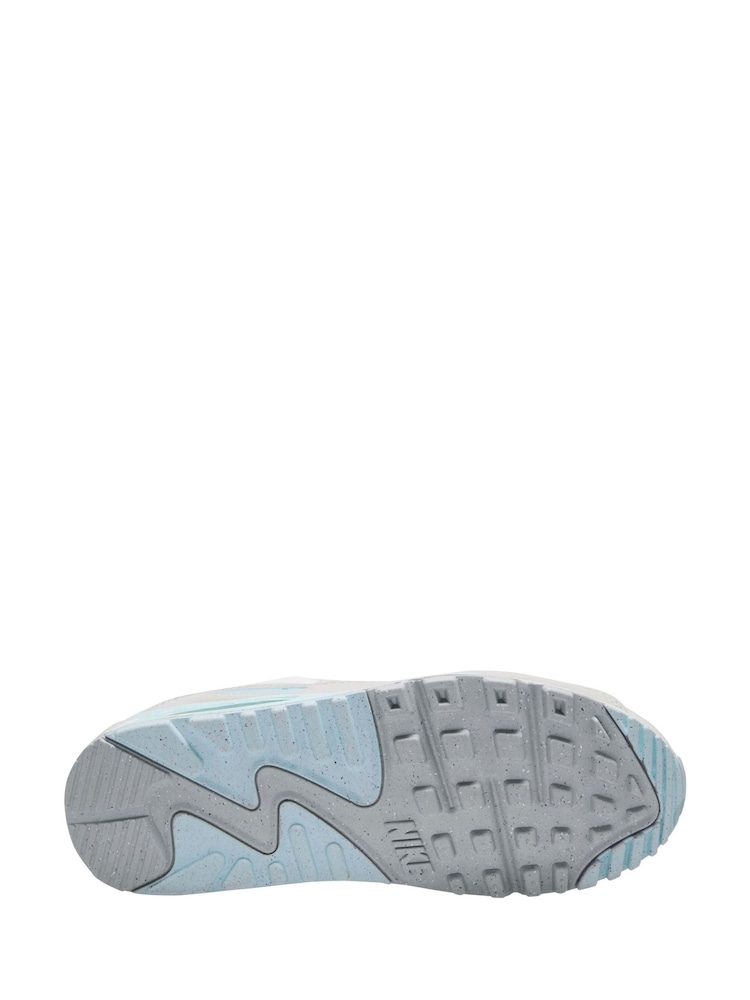Серый/синий - Кроссовки Nike Air Max 90 - Image 4 of 4