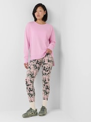 Sweaty Betty Pink After Class Open Back Tie Sweatshirt - Image 2 of 6