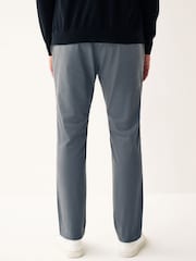 Blue Grey Slim Fit Stretch Chinos Trousers - Image 2 of 8