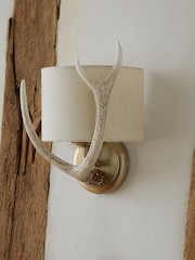 Natural Antler Wall Light - Image 4 of 9