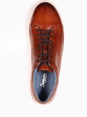 Oliver Sweeney Hand Finished Leather Trainers - Image 3 of 5