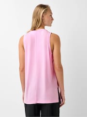 بنفسجي فاتح وردي - تي شيرت طويل بدون أكمام Soft Flow Studio من Sweaty Betty - صورة 2 من 6