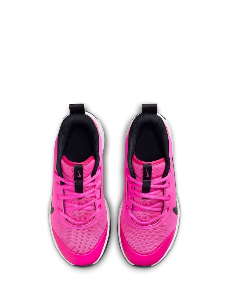 Nike Pink Youth Omni Multi-Court Trainers - Image 10 of 10