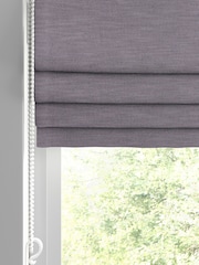Laura Ashley Dark Sugared Violet Swanson Made To Measure Roman Blind - Image 2 of 5