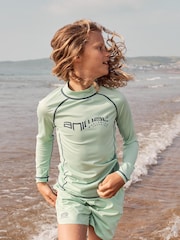 Animal Green Kids Carly Rash Vest - Image 1 of 1