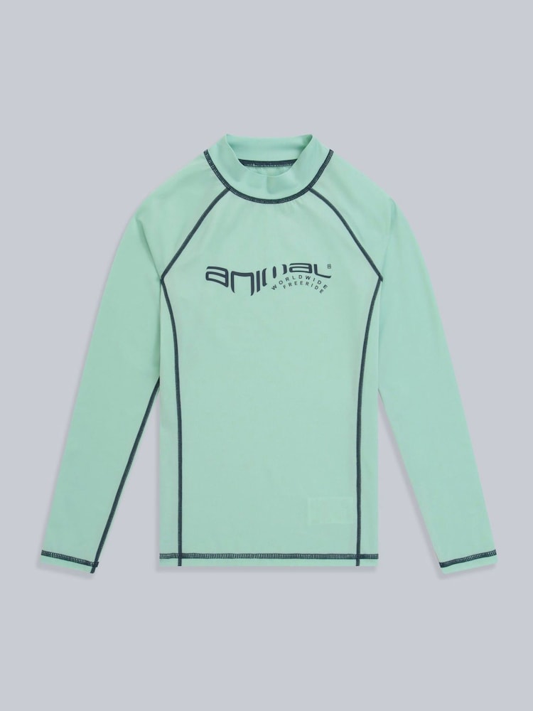 Animal Green Kids Carly Rash Vest - Image 2 of 3
