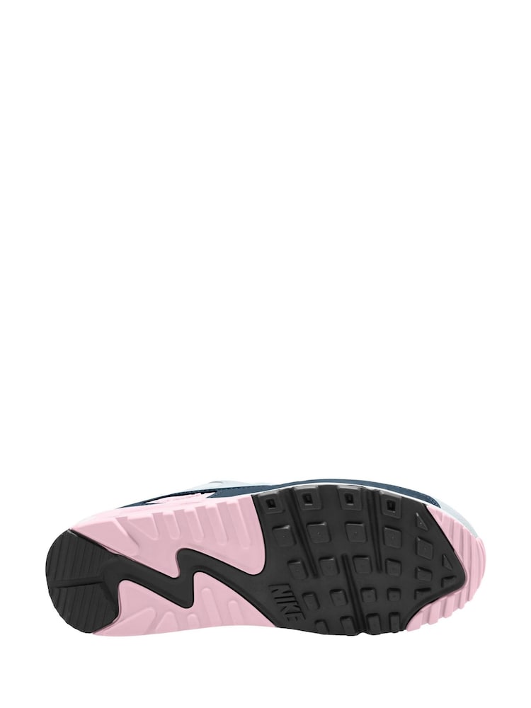 bela/Wolf Siva - Nike Air Max 90 Trenerji - Slika 4 iz 4 bela/Wolf Siva - Nike Air Max 90 Trenerji - Slika 4 iz 4