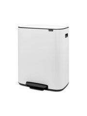 Brabantia White Bo 60L Pedal Bin - Image 3 of 6