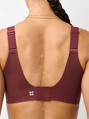 Sweaty Betty Malbec Red Runners High Sports Bra - Image 3 of 6