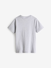 Lyle & Scott Light Grey Marl Boys Essentials 100% Cotton Crew Neck T-Shirt - Image 6 of 10