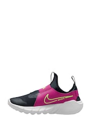 Pink/Marineblau - Nike Teenager Flex Runner Turnschuhe - Bild 2 von 4
