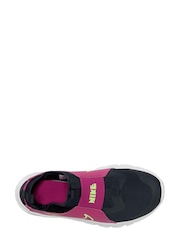 Pink/Marineblau - Nike Teenager Flex Runner Turnschuhe - Bild 3 von 4