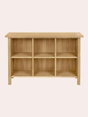 Laura Ashley Oak Milton Low Bookcase - Image 4 of 5