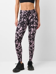 Sweaty Betty Black Droplet Print Full Length Power Workout Leggings - Image 1 of 6