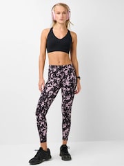 Sweaty Betty Black Droplet Print Full Length Power Workout Leggings - Image 3 of 6