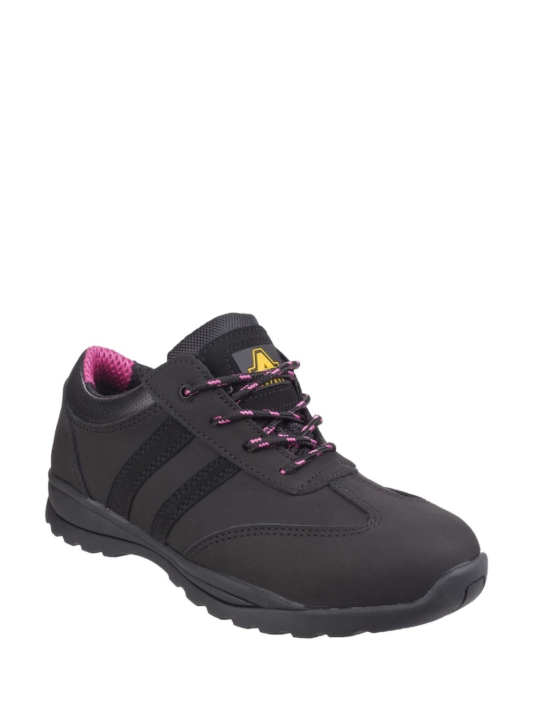 Amblers Safety Black FS706 Sophie Lace-Up Safety Trainers - Image 2 of 5