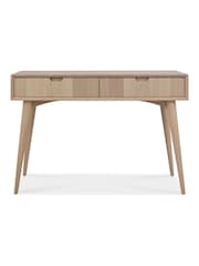 Bentley Designs Natural Dansk Console Table with Drawers - Image 3 of 3