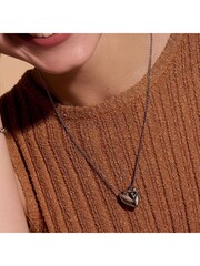 Olivia Burton Jewellery Ladies Pink Classics Knot Heart Necklace - Image 3 of 3
