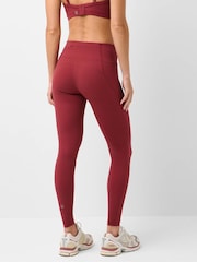 Sweaty Betty Deep Red Full Length Power Workout Leggings - Image 3 of 6