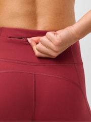 Sweaty Betty Deep Red Full Length Power Workout Leggings - Image 5 of 6