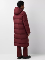 Malbec Red - Sweaty Betty Nimbus Longline Waterproof Puffer - Image 2 of 6