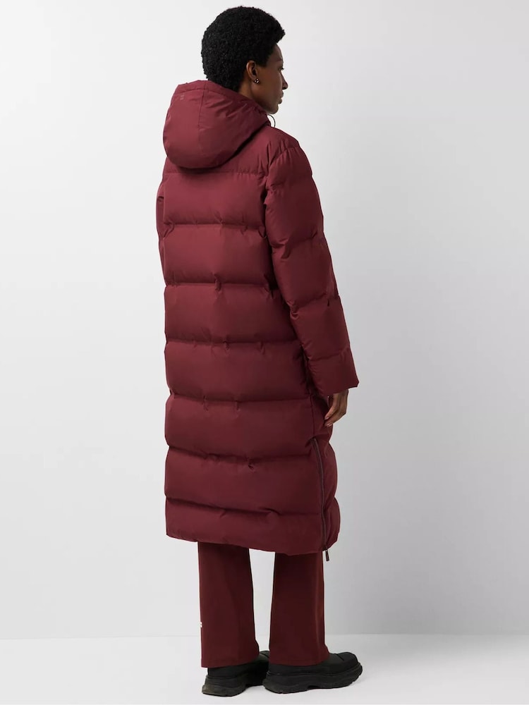 Malbec Red - Sweaty Betty Nimbus Longline Waterproof Puffer - Image 2 of 6 Malbec Red - Sweaty Betty Nimbus Longline Waterproof Puffer - Image 2 of 6