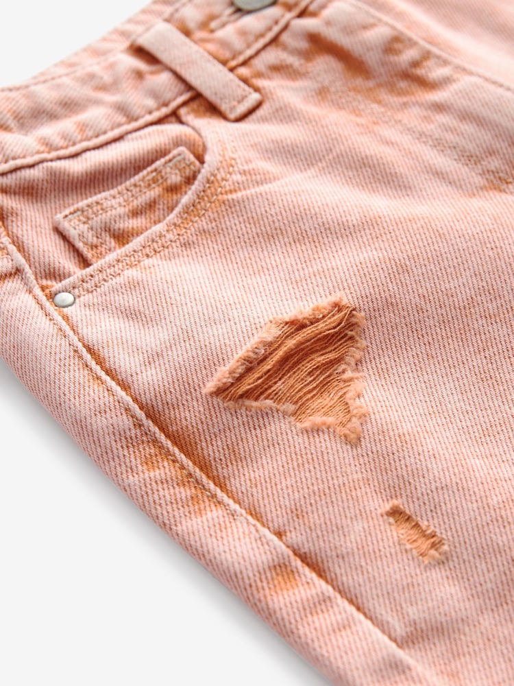 Apricot Wash Distressed Mom Jeans (3-16yrs) - Image 9 of 9
