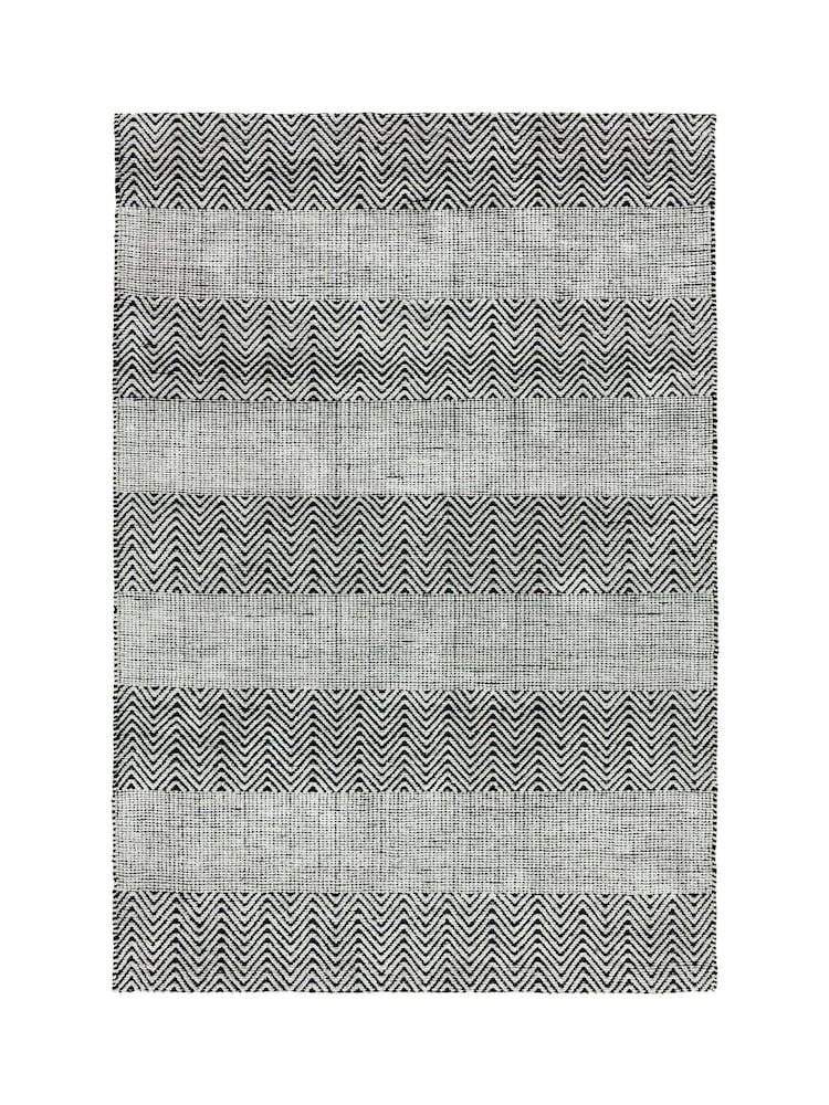 Asiatic Rugs Grey Ives Jute And Chenille Rug - Image 1 of 5