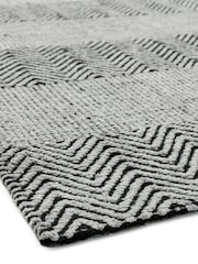 Asiatic Rugs Grey Ives Jute And Chenille Rug - Image 2 of 5
