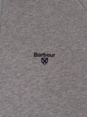 Barbour® Grey Half Snap Sweatshirt - Image 7 of 7