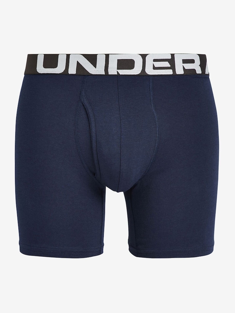 Under Armour Red Charged Boxers 3 Pack - Image 2 of 8