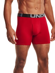 Under Armour Red Charged Boxers 3 Pack - Image 7 of 8