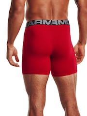 Under Armour Red Charged Boxers 3 Pack - Image 8 of 8