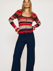 Anthropologie Blue Maeve Jude Trousers - Image 4 of 5