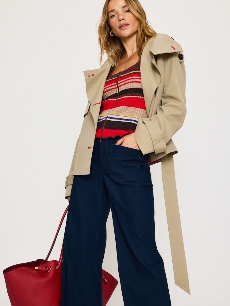 Anthropologie Blue Maeve Jude Trousers - Image 5 of 5 Anthropologie Blue Maeve Jude Trousers - Image 5 of 5