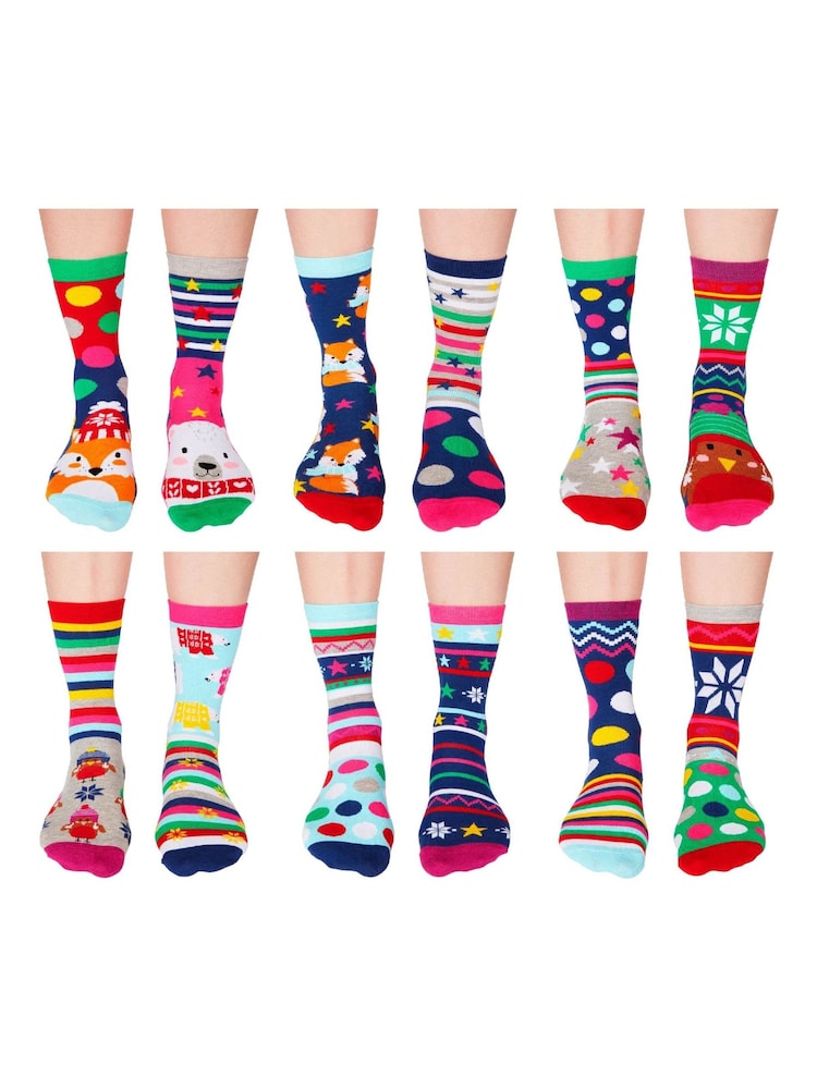 United Odd Socks – Weihnachts-Adventskalender, 12 Days Of Oddsocks - Bild 2 von 3