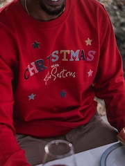 Personalised Family Matching Christmas Sweatshirt - Image 1 of 4