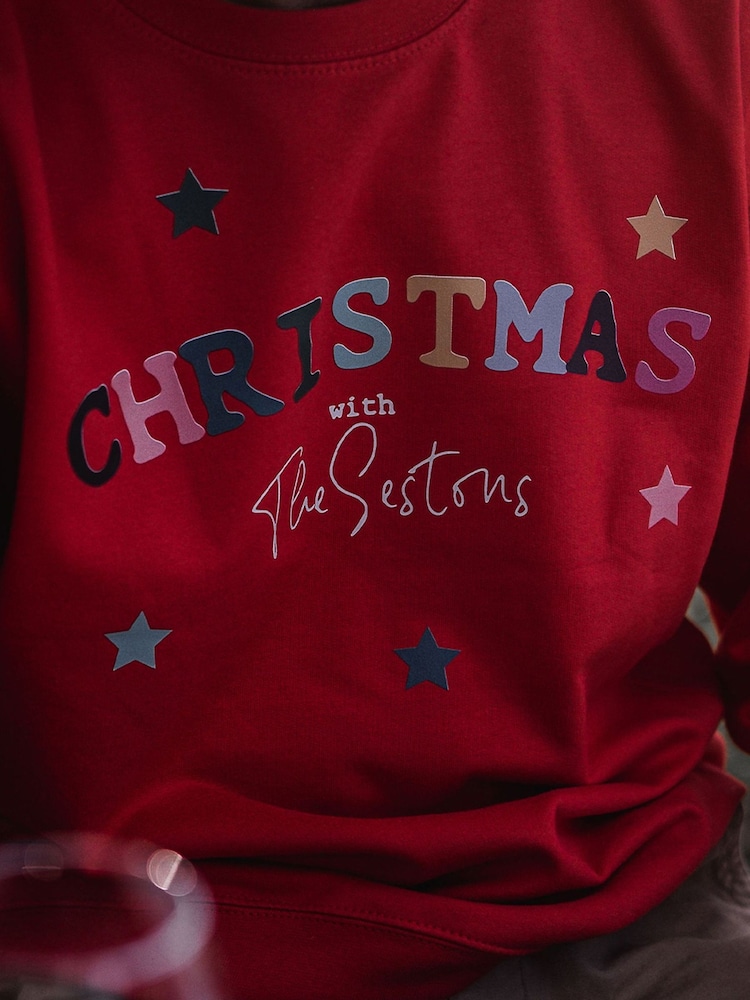 Personalised Family Matching Christmas Sweatshirt - Image 2 of 4