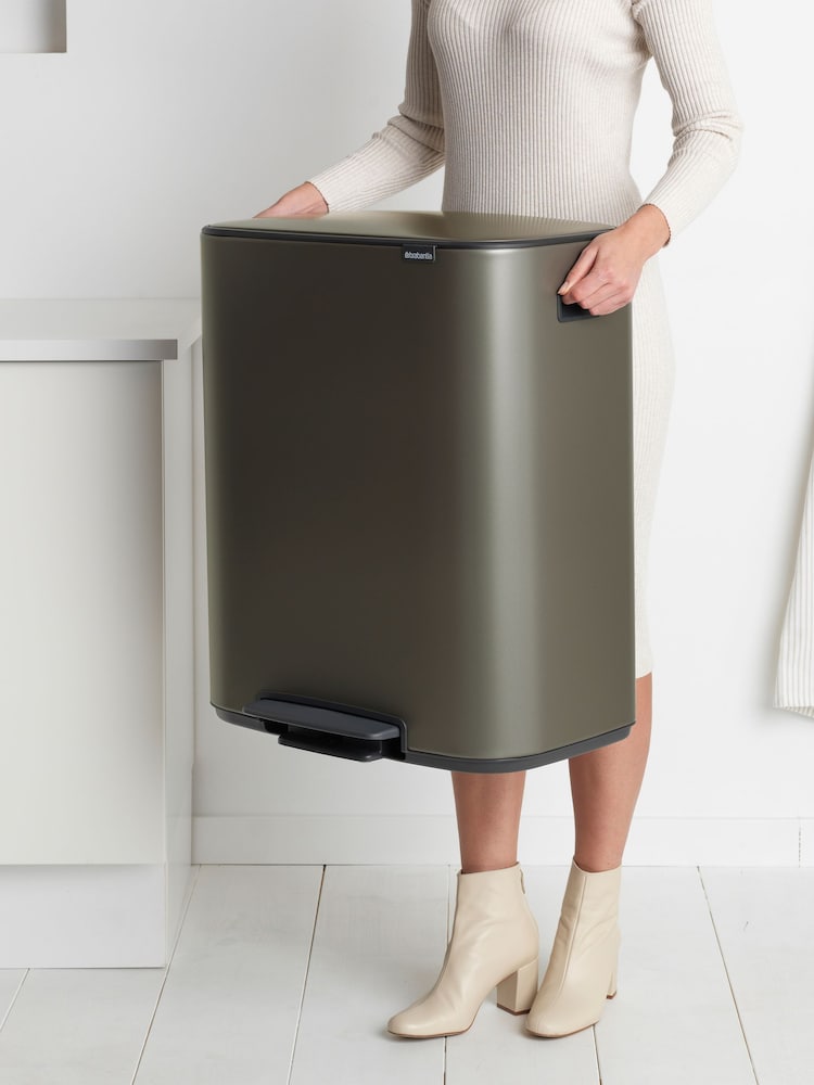 Brabantia Platinum Bo 60L Pedal Bin - Image 2 of 6