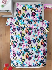 Multi Animal Print Printed Polycotton Duvet Cover and Pillowcase Bedding - Image 3 of 7