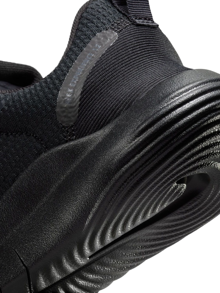 Nike Black Flex Experience Run 12 Road Running Trainers - Image 6 of 9