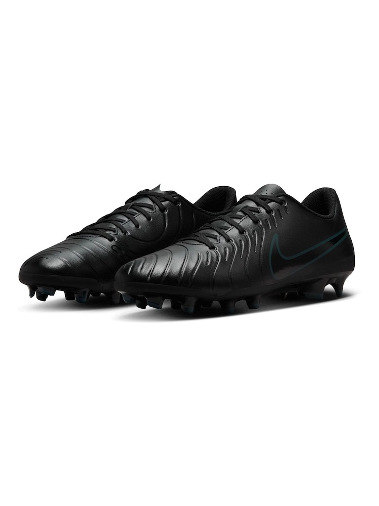 Nike Black/Green Adults Tiempo Legend 10 Club Multi Ground Football Boots - Image 5 of 12
