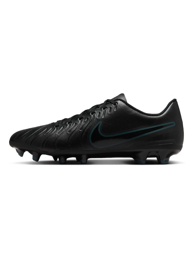 Nike Black/Green Adults Tiempo Legend 10 Club Multi Ground Football Boots - Image 8 of 12