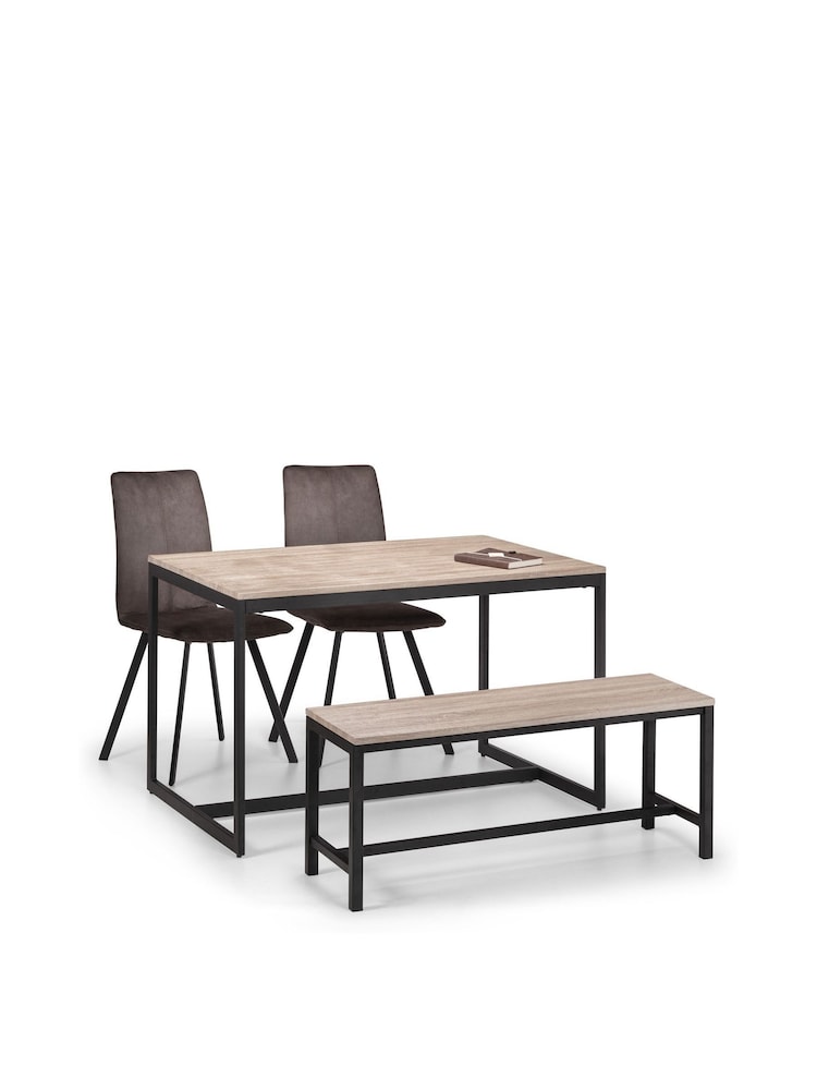Julian Bowen Sonoma Oak Tribeca Dining Table - Image 1 of 5