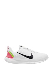 Nike White/Lime Flex Experience Run 12 Road Running Trainers - Image 1 of 4